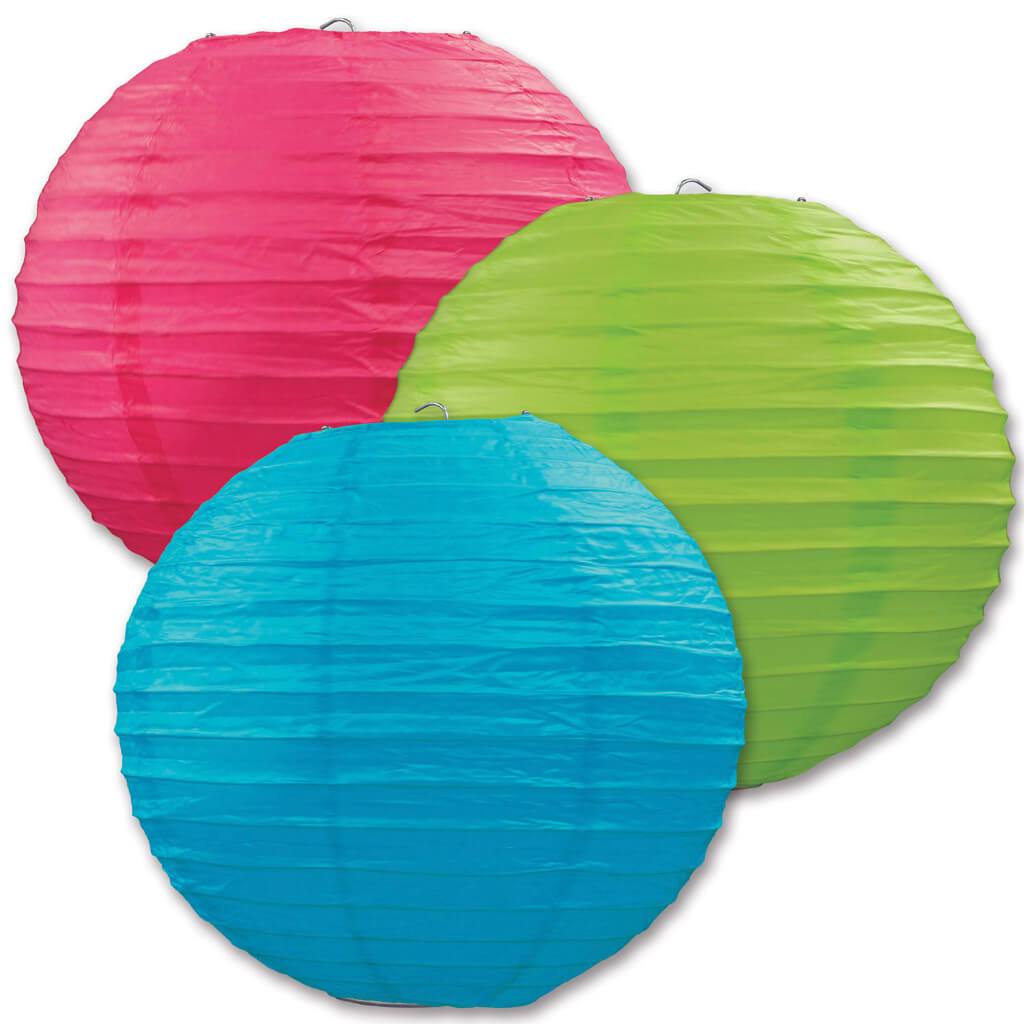 Paper Lanterns 9.5in Multicolor 