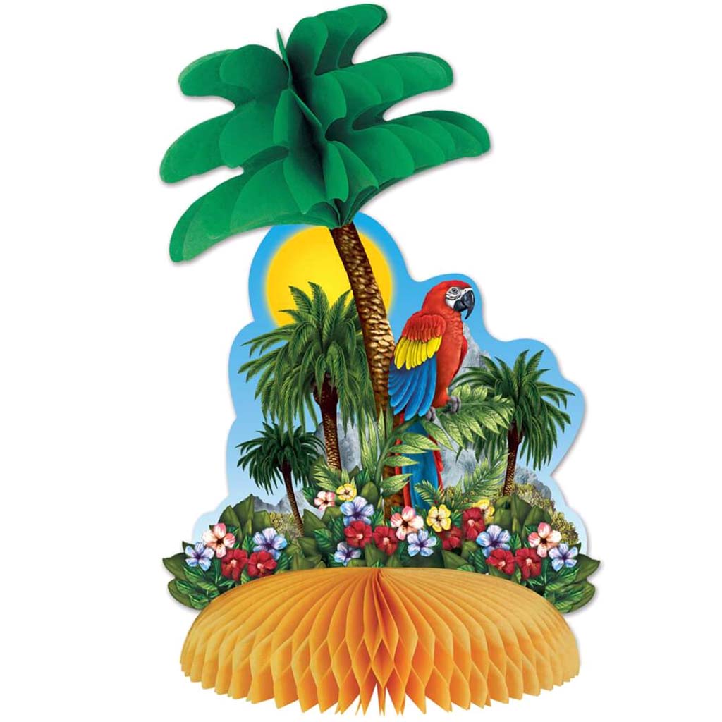 Centerpiece Tropical Island 