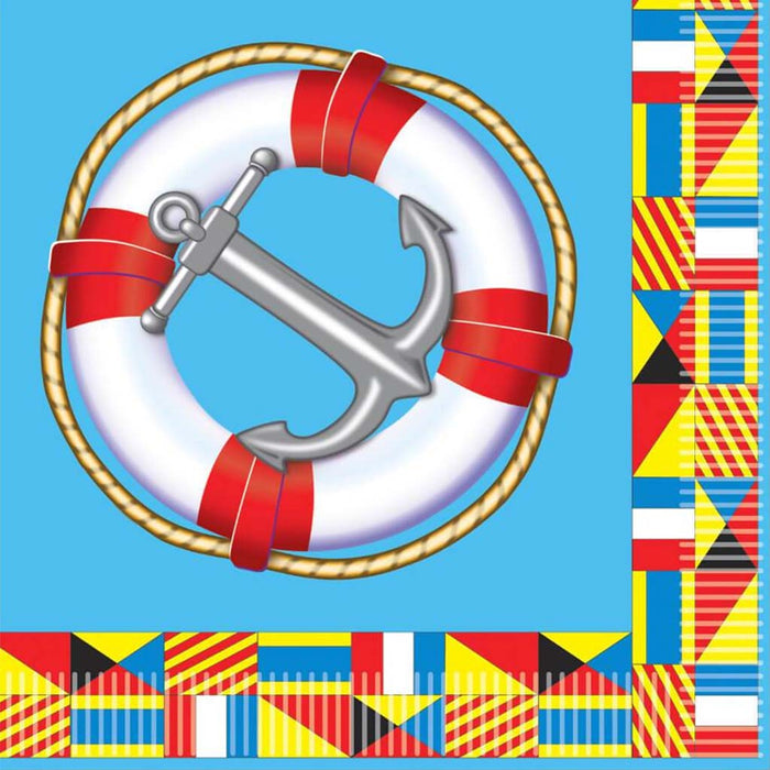 Nautical Beverage Napkins 