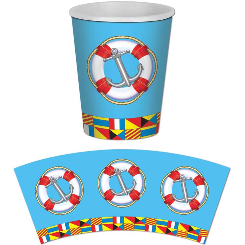 Nautical Beverage Cups 