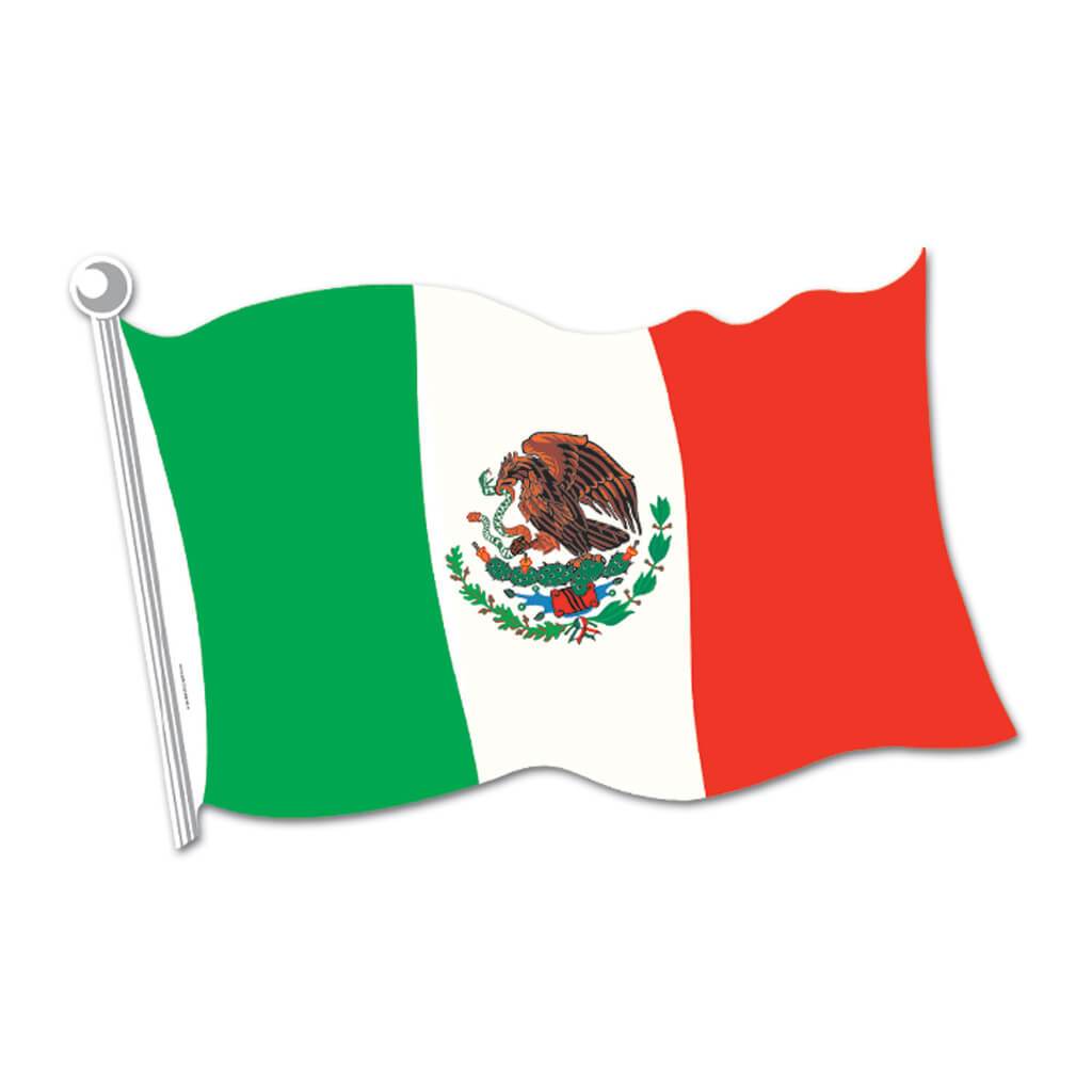 Mexican Flag Cut-Outs 