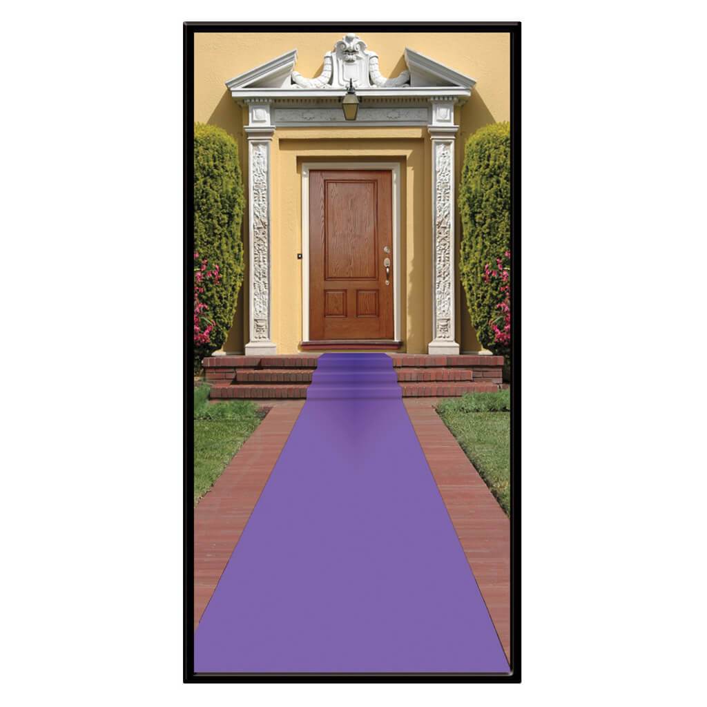 Purple Carpet Runner 