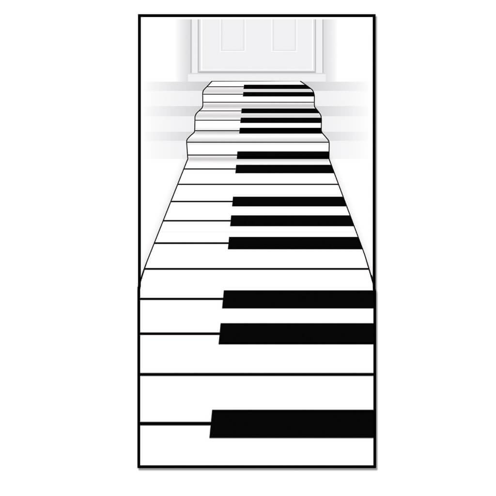 Piano Keyboard Runner 