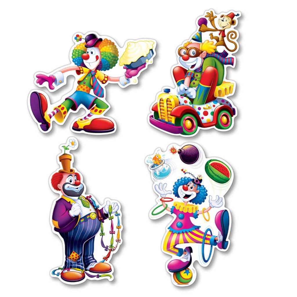 Clown Cut-Outs 