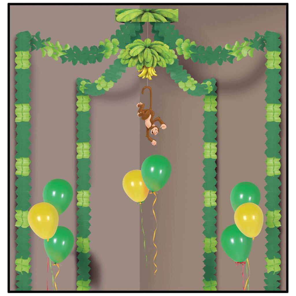 Jungle Monkey Party Canopy 