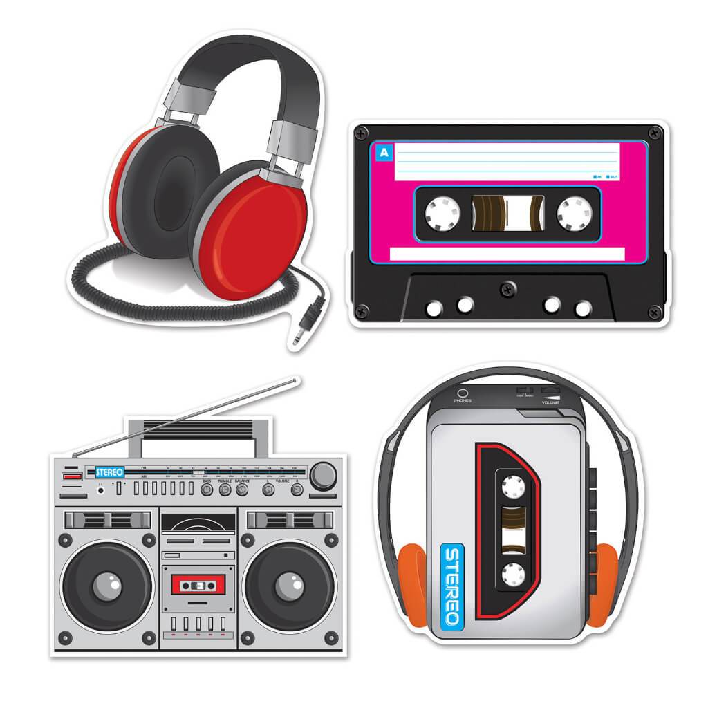Cassette Player Cut-Outs 
