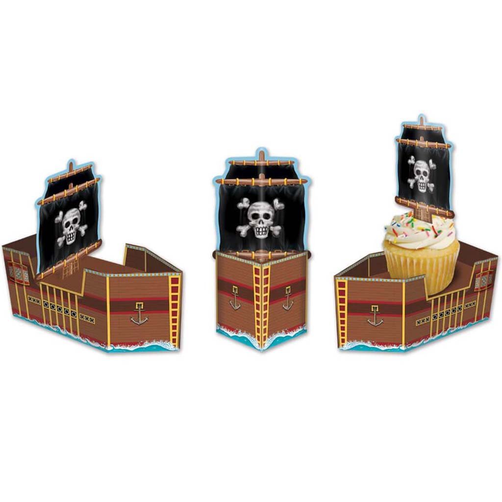 Pirate Ship Favor Boxes 