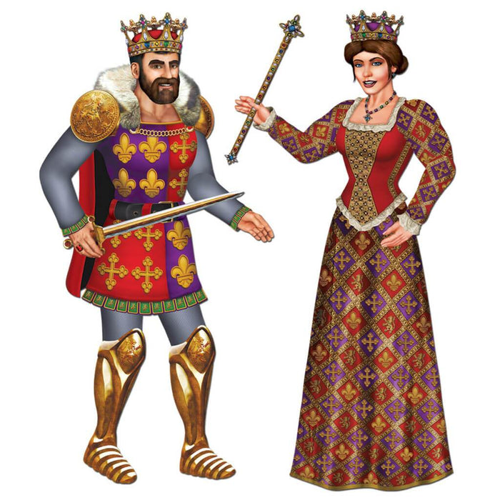 Jointed Royal King & Queen 