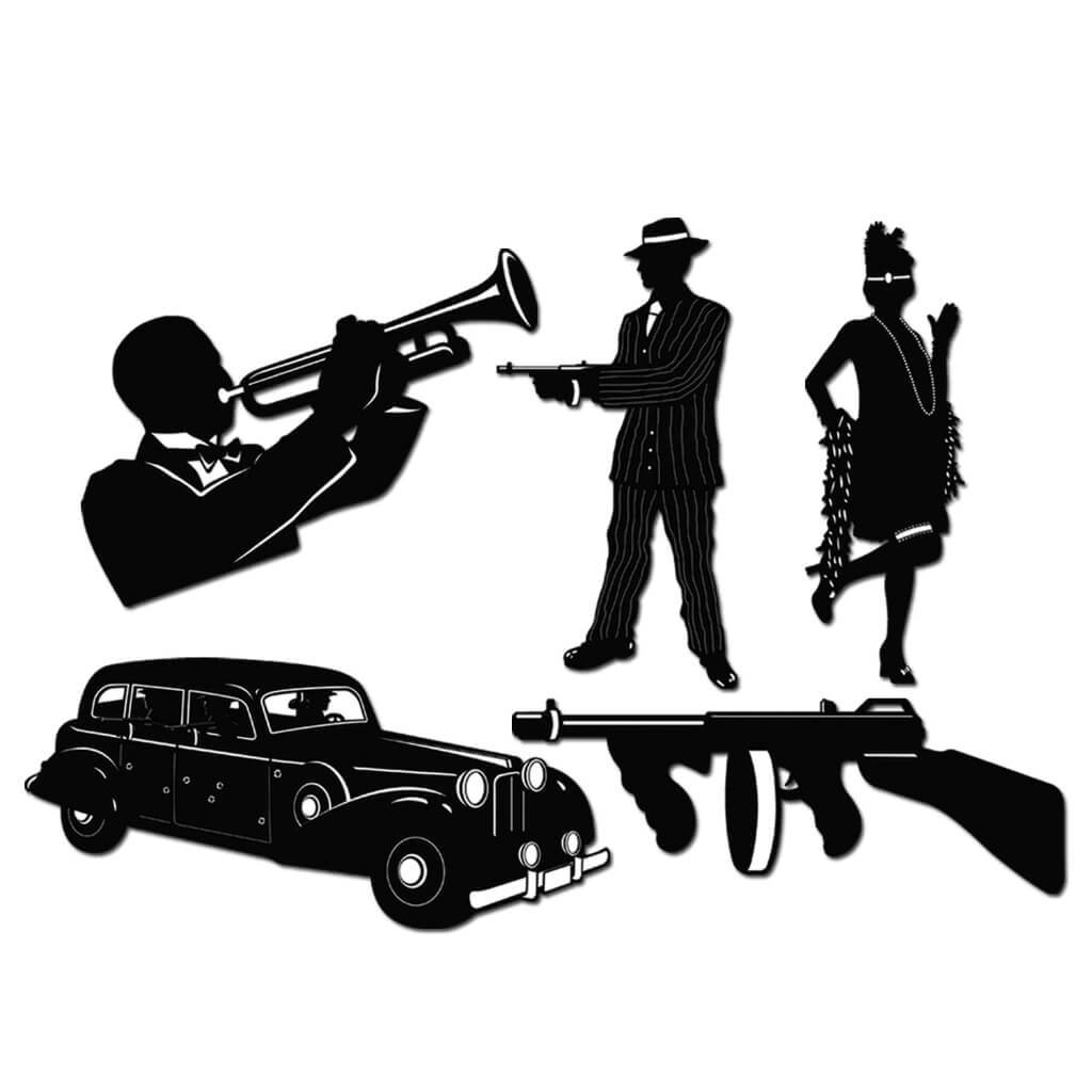 Gangster Silhouettes 