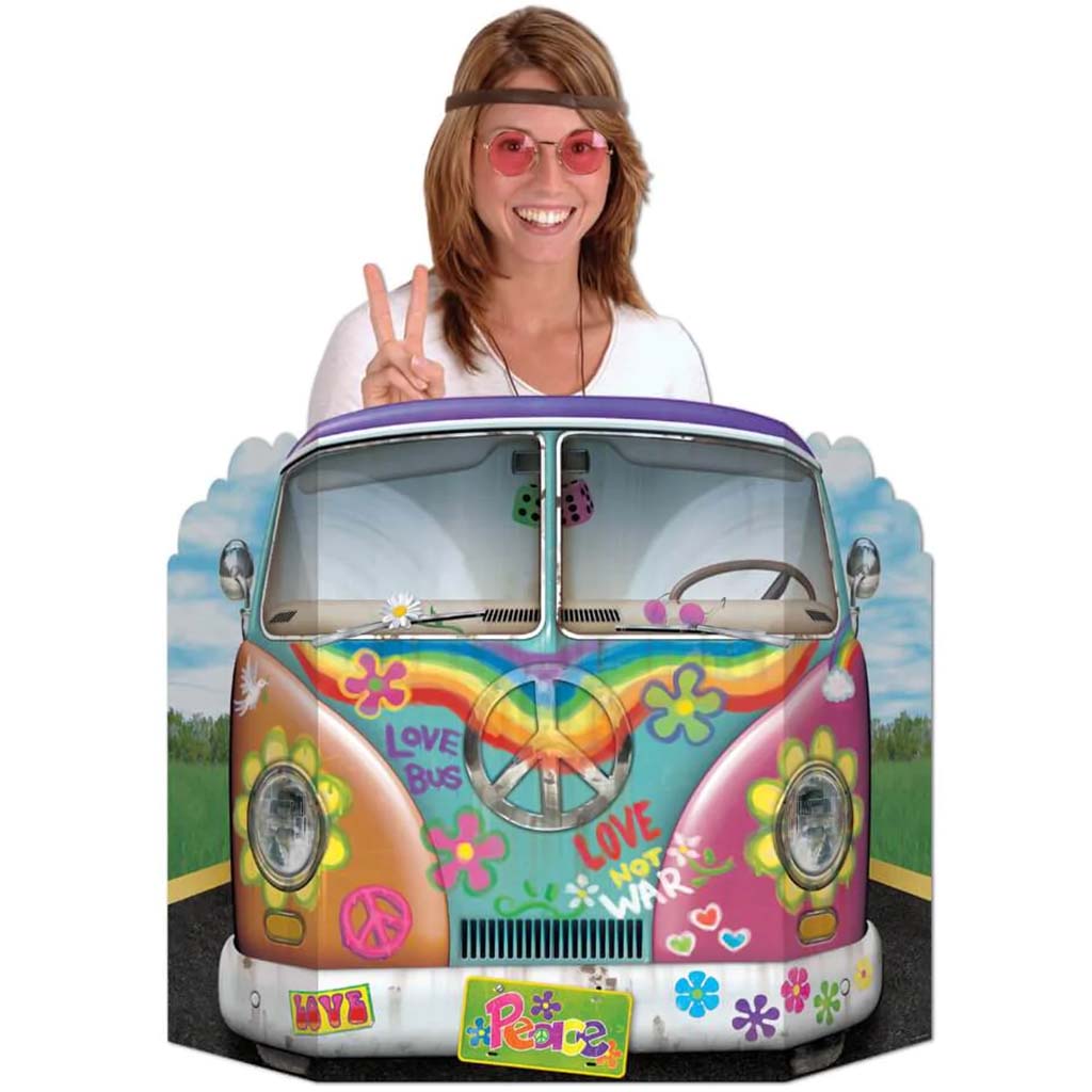 Hippie Bus Photo Prop 