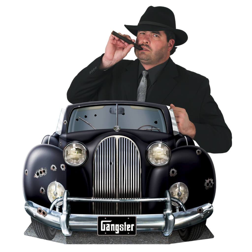 Gangster Car Photo Prop 