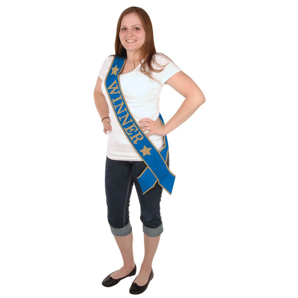 Winner Satin Sash 