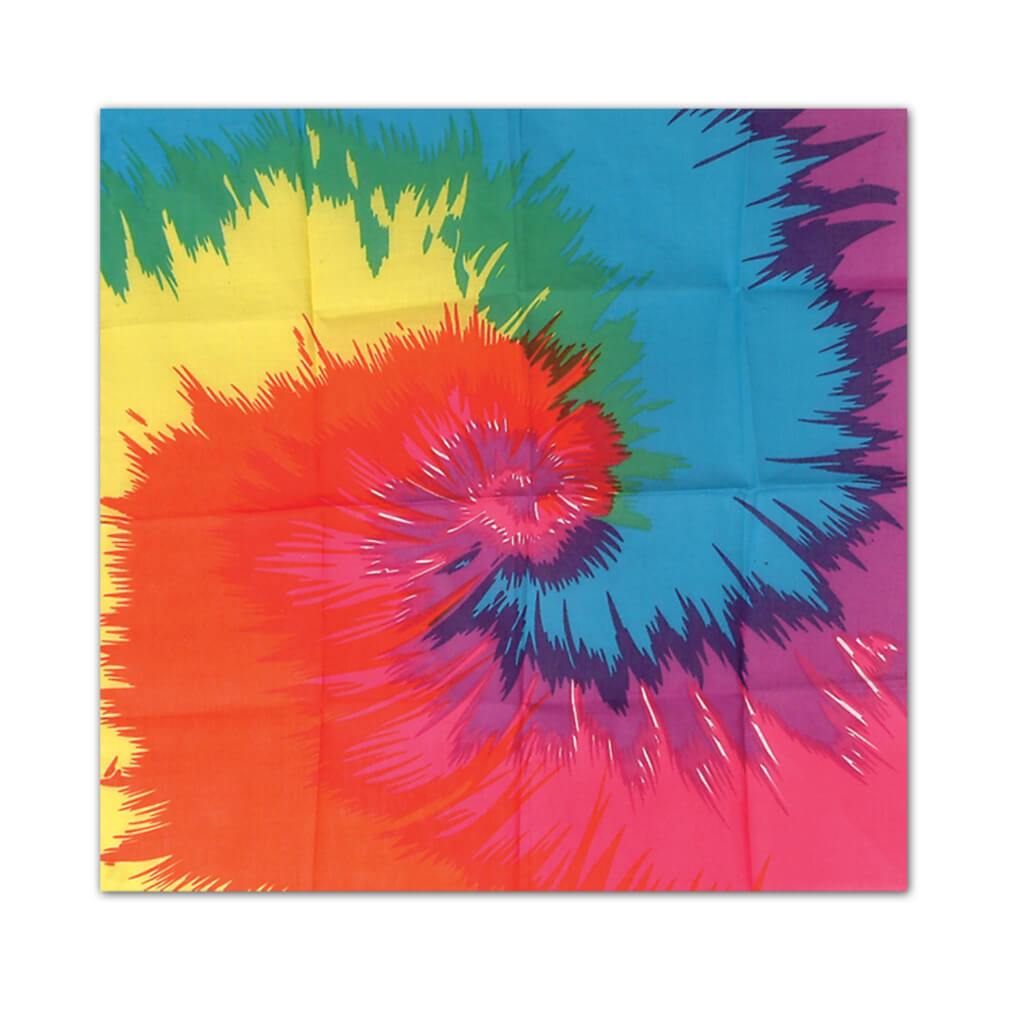 Funky Tie-Dyed Bandana 