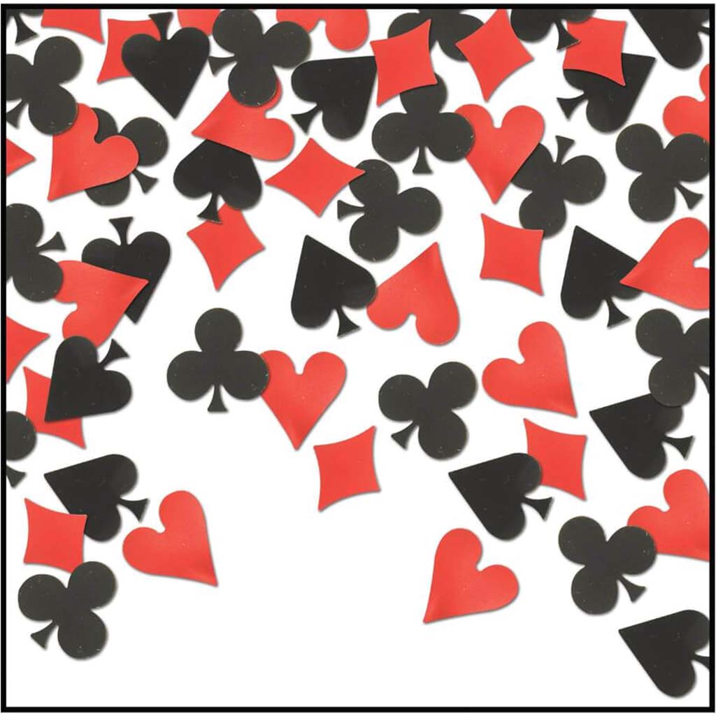 Card &quot;Suit&quot; Confetti 