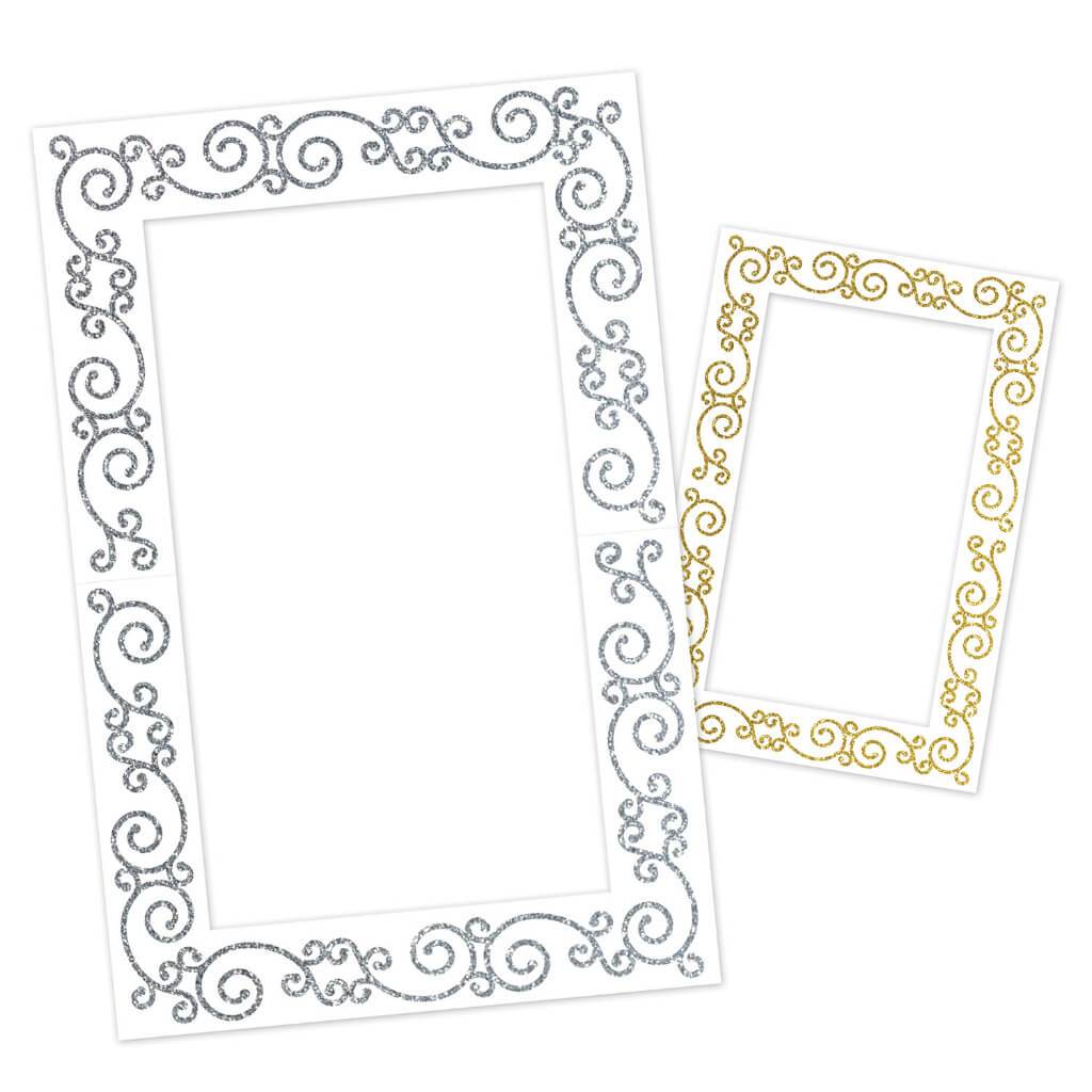 Glittered Photo Fun Frame 