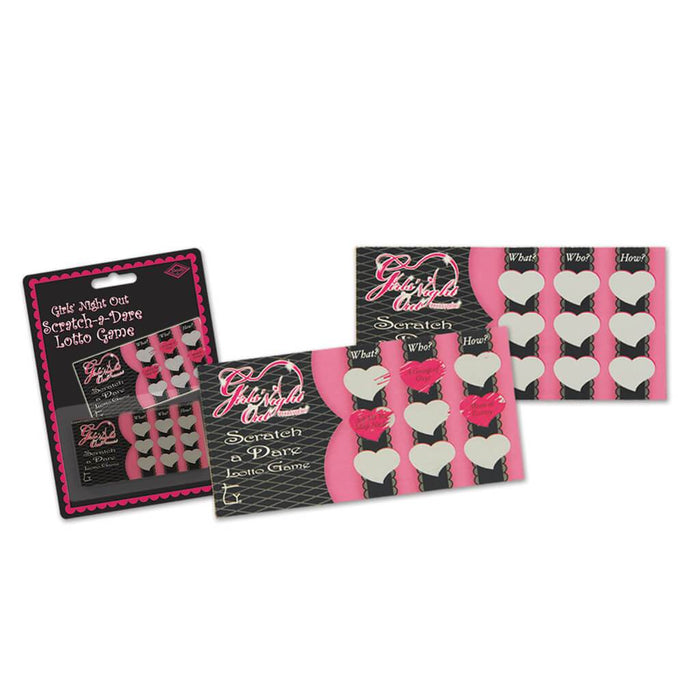 Girls' Night Out Scratch A Dare Game 