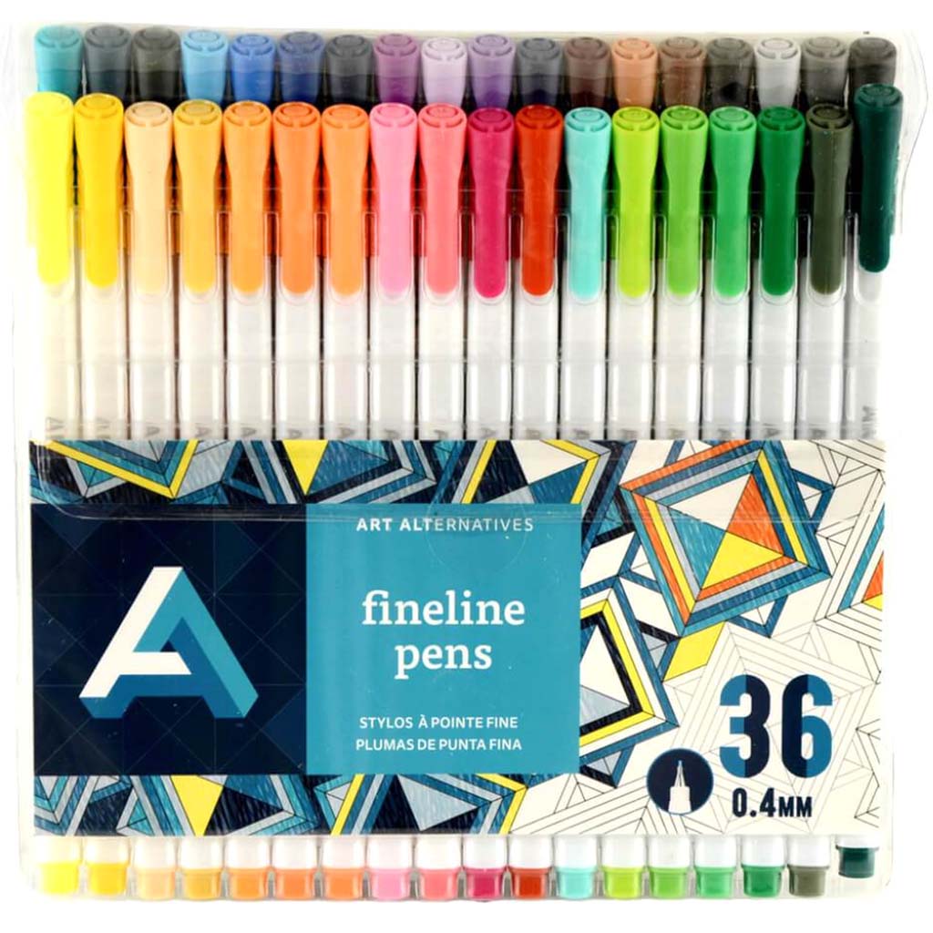 Art Alternatives Fineline Pen Set 36