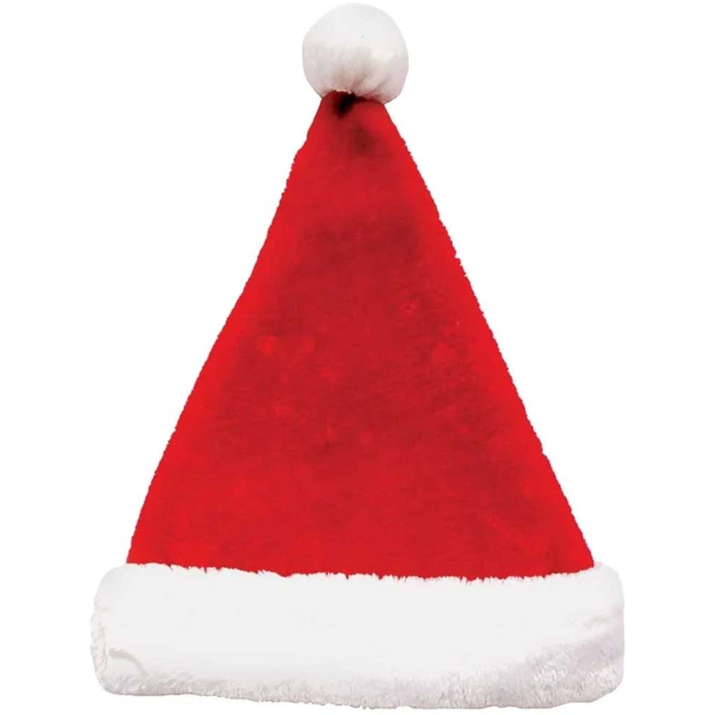 Santa Hat Extra Plush 17in