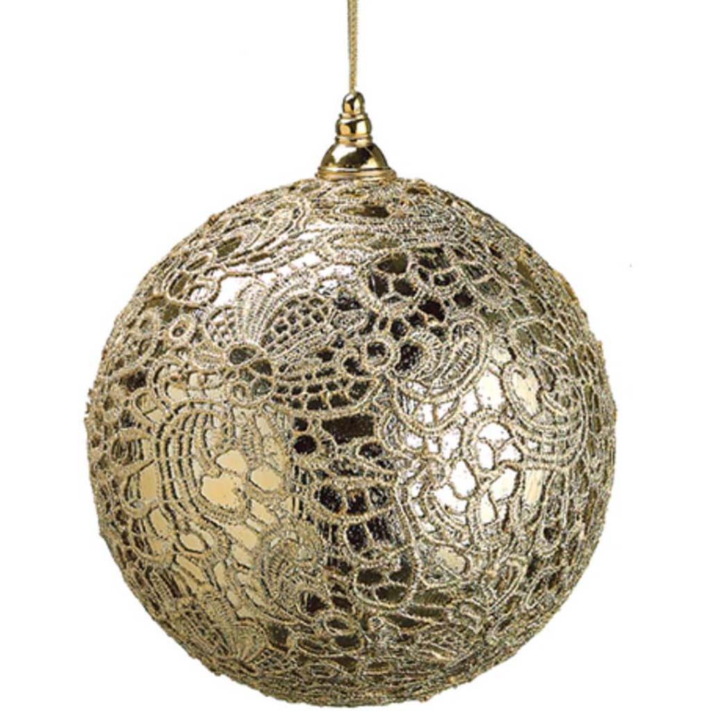 Lace Ball Ornament 