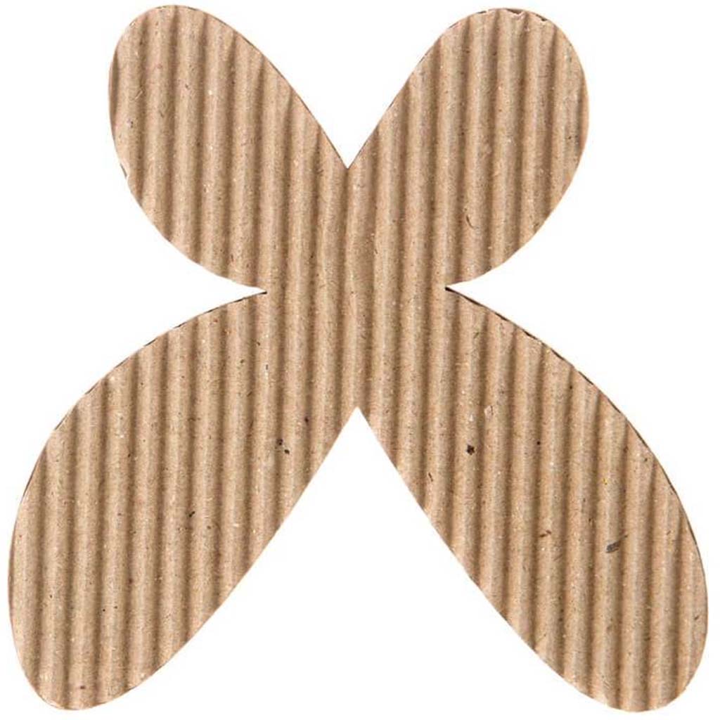 CORRUGATE BUTTERFLY 3PC 3.75IN 