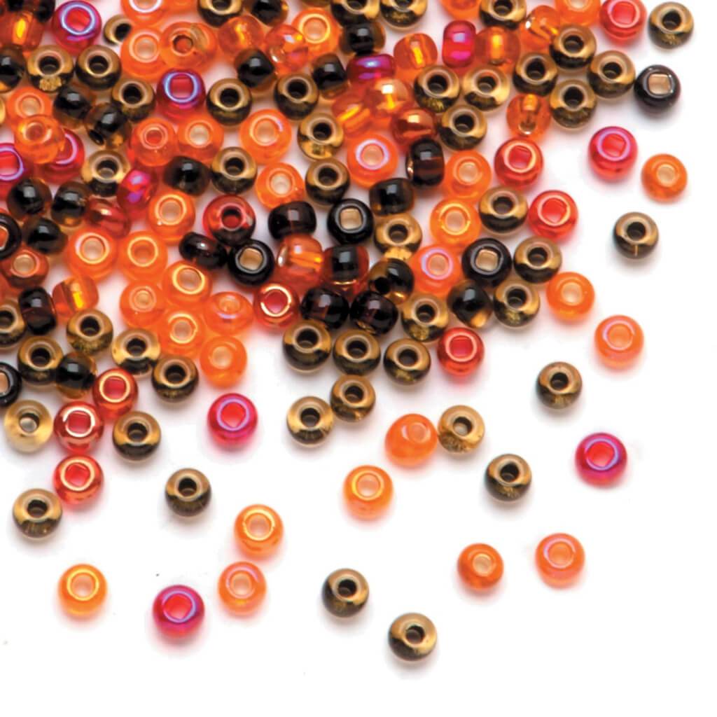 SEED BEAD CHESTNUT MIX 6/0 24G 