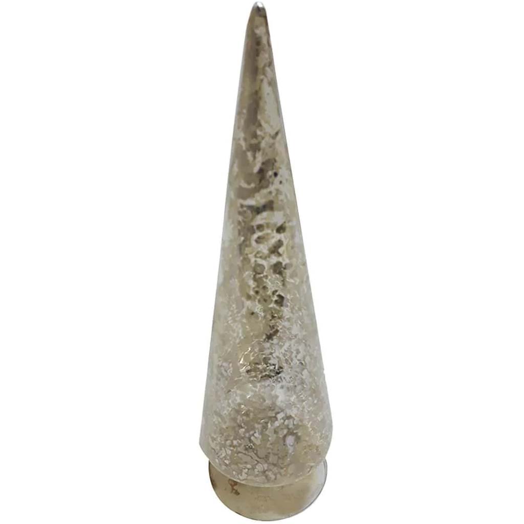 Antique Silver Glass Tree 