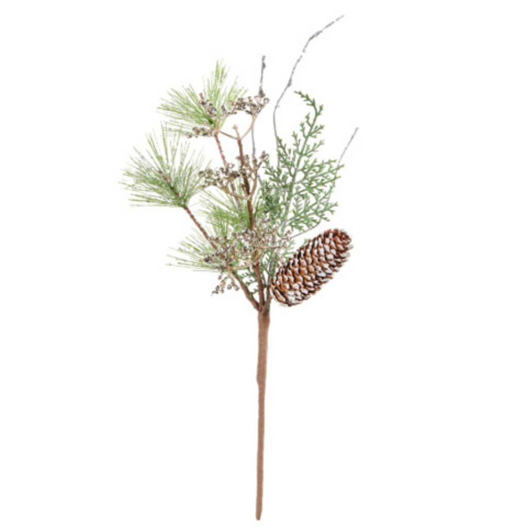 Christmas Pinecone &amp; Cedar Pick 