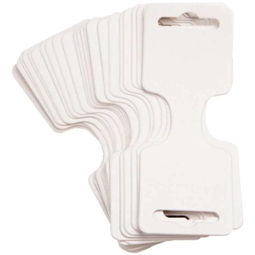 Get Organized™ Fold Over Display Cards Cream 1.87 x 5 inches 24 assorted size 