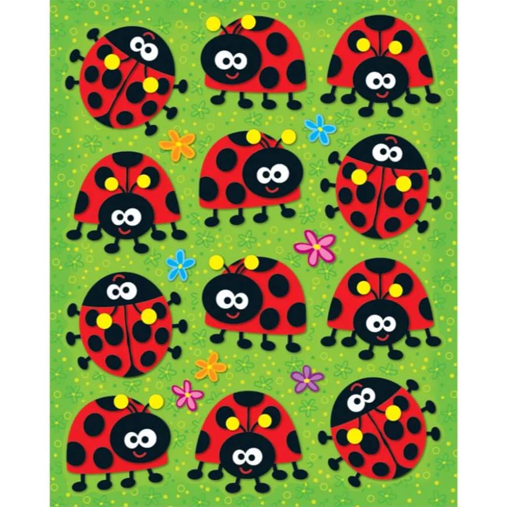 Ladybugs Shape Stickers 