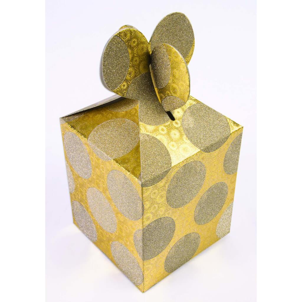 DOT GIFT BOX GOLD 