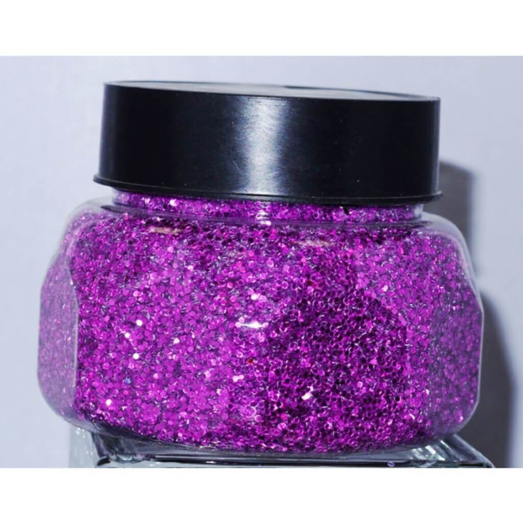 8OZ GLITTER FUSCHIA 