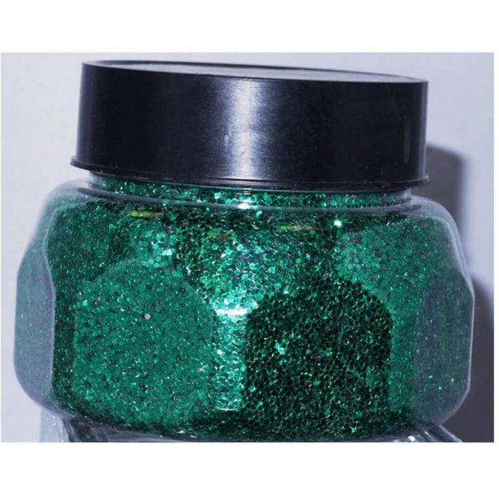 8OZ GLITTER GREEN 