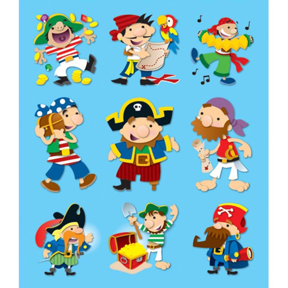 Pirates Prize Pack Sticker Preschool-Grade 5 