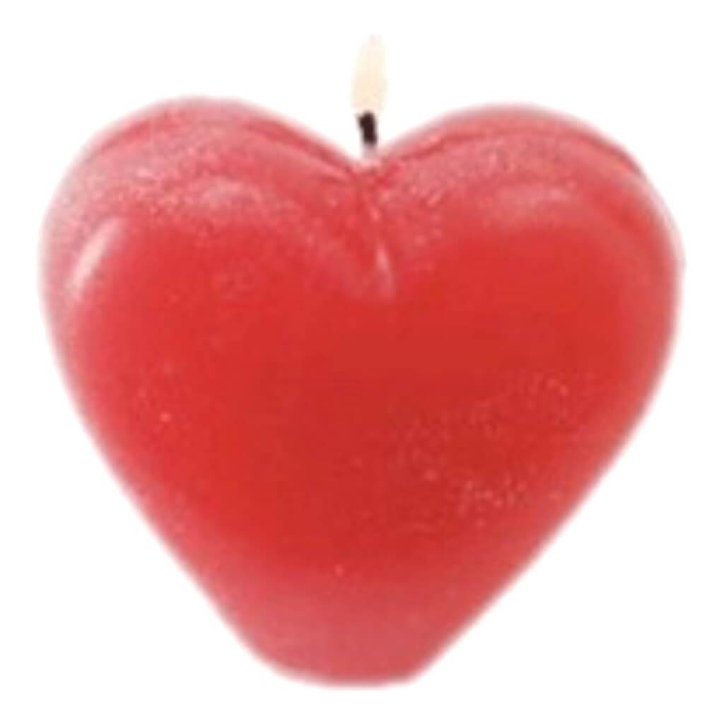 Plastic Candle Mold Heart 