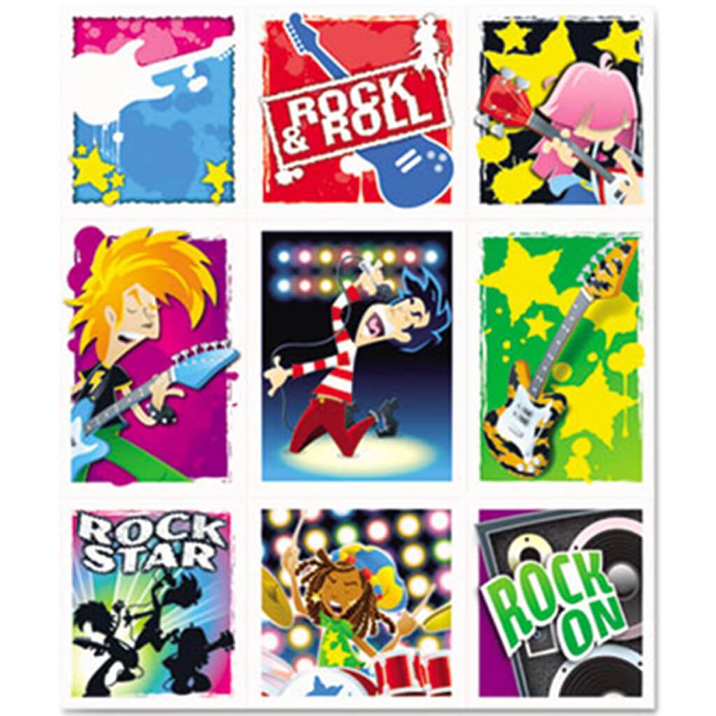 Rock Stars Prize Pack Stickers