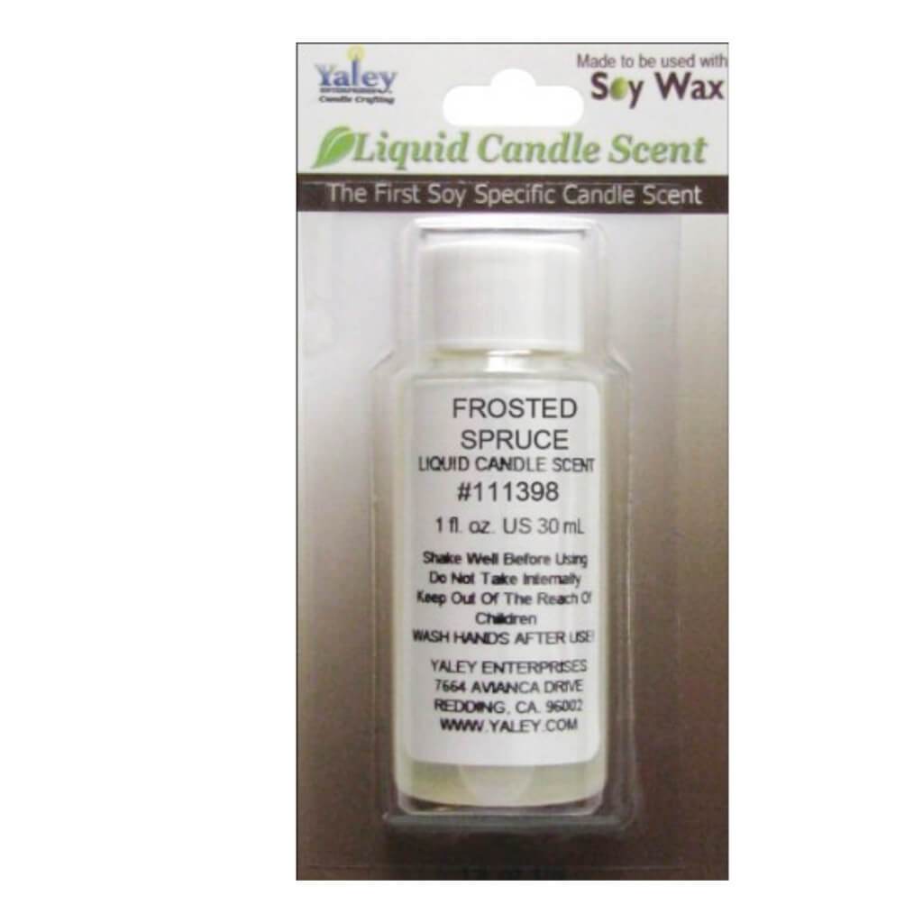 Soy Fragrance Bottle Frosted Spruce 1Oz 