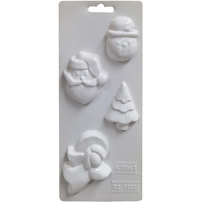 Santa Face, Snowman Face Christmas Tree , Angel