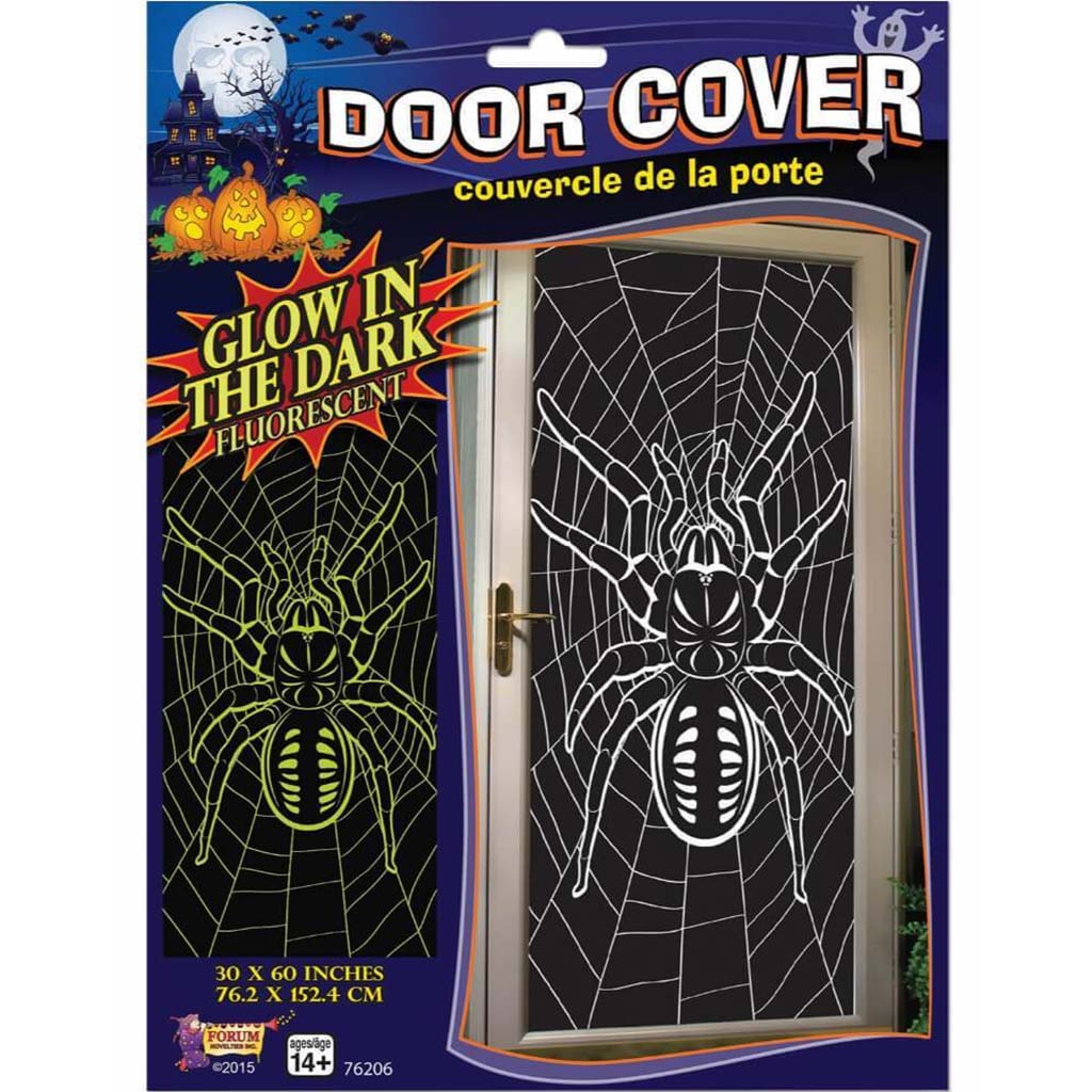 Door Poster Spider Glow in the Dark 