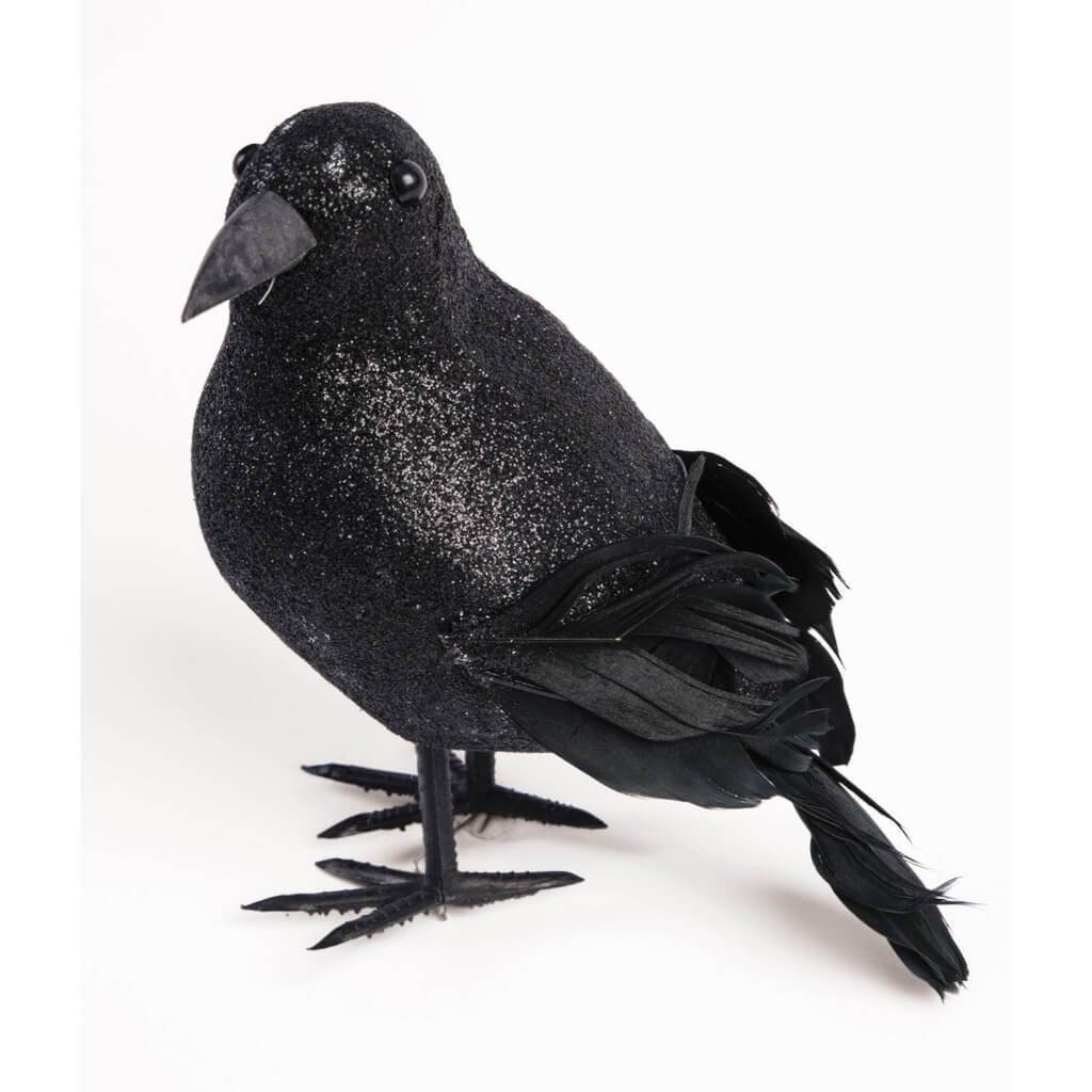 Crow Glitter Black
