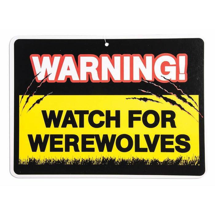Warning Sign Watch Out Vampire