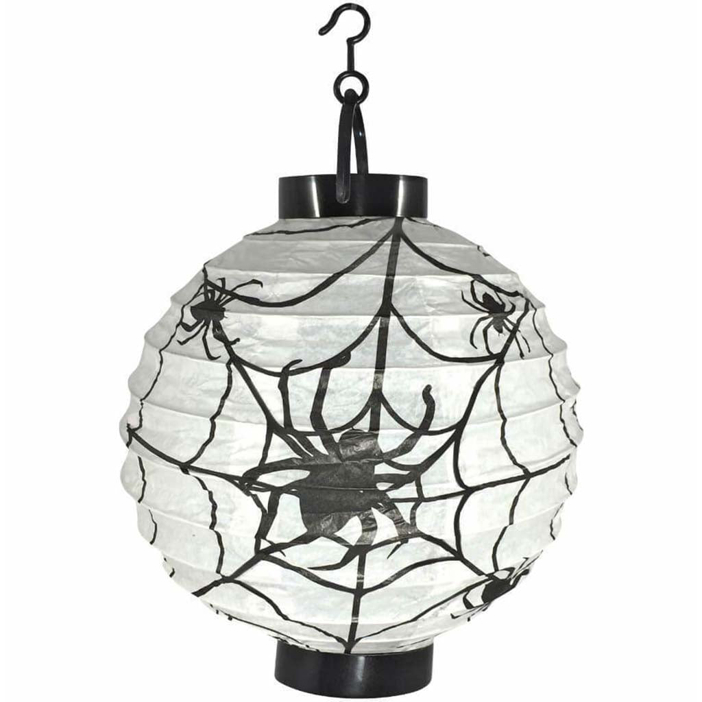 Paper Lantern Light Spider Web 