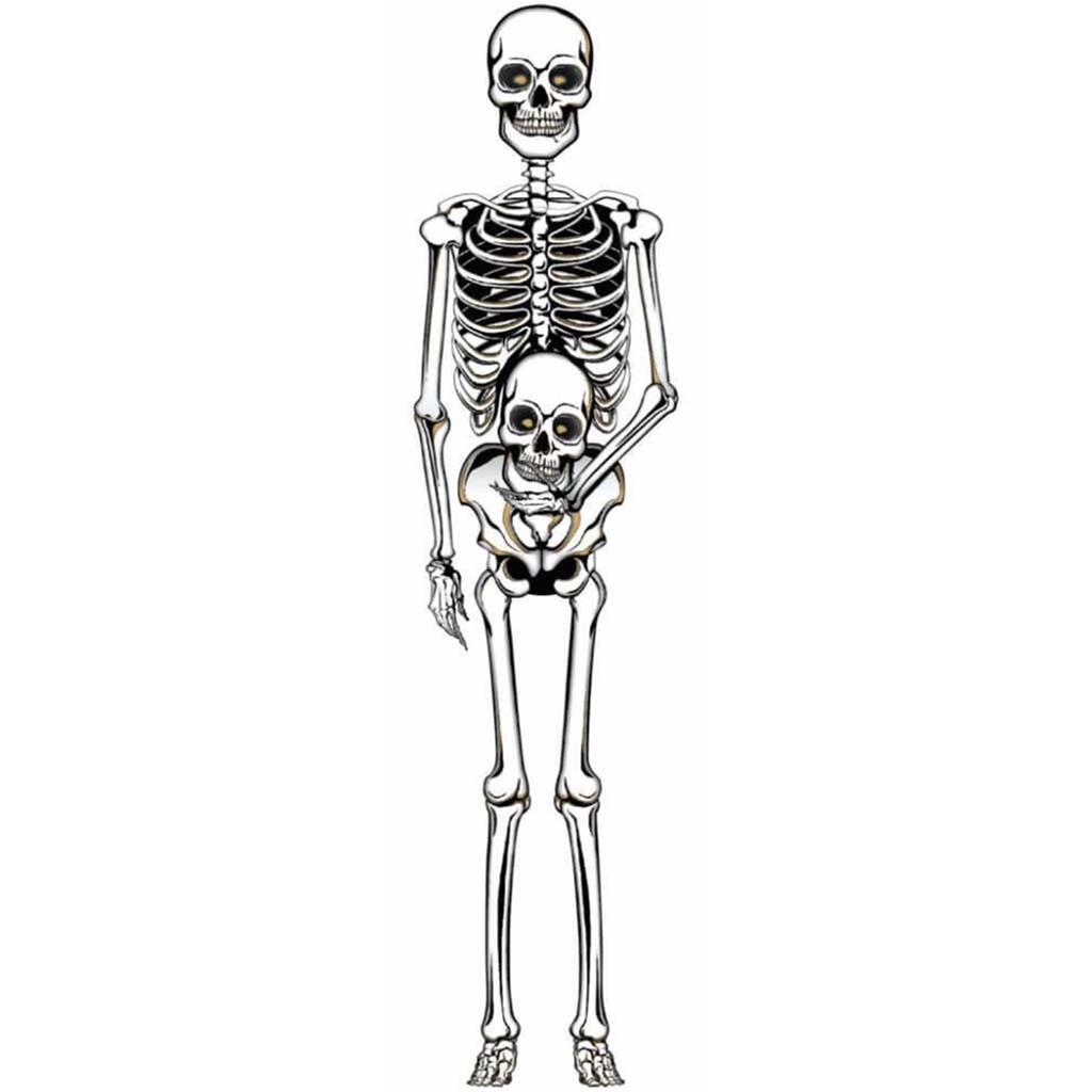 Cut Outs Skelton 60in 