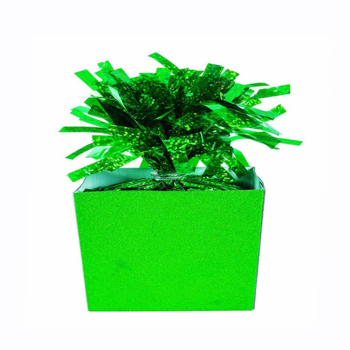BOX BALLOON WEIGHT GREEN 
