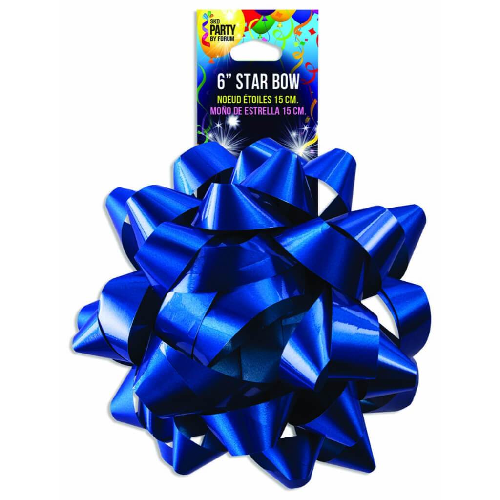 6&quot; STAR BOW LACQUER RB 