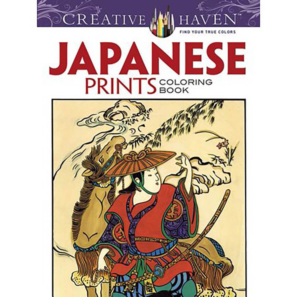 Creative Haven Coloring Books Japanese Prints