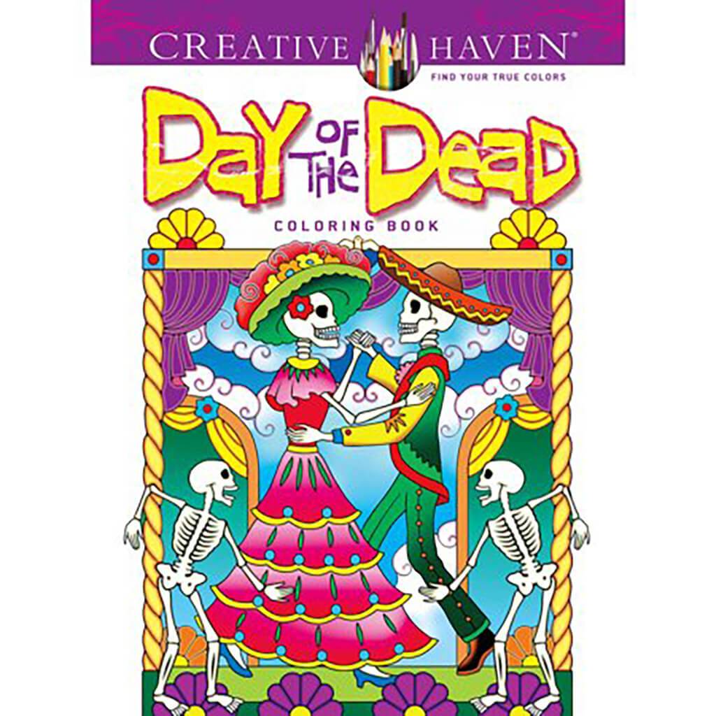 Creative Haven Coloring Books Day of the Dead