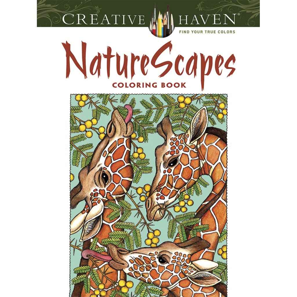 Creative Haven Coloring Books Naturescapes