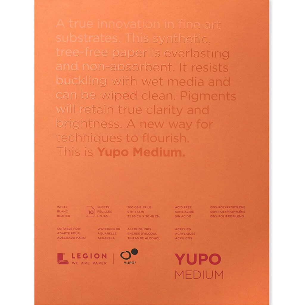 Yupo Medium Pads 10sheets