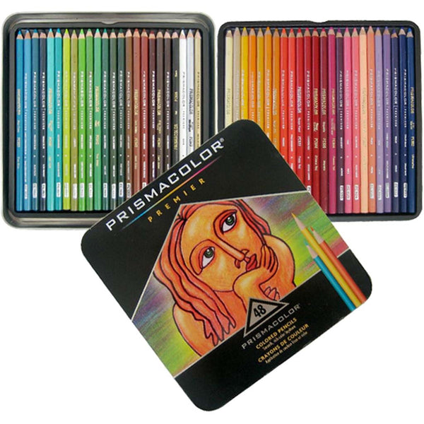 Premier Thick Core Colored Pencil Sets 48 Color Set - Creative Minds