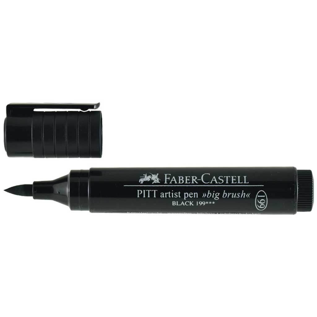 Faber-Castell Pitt Big Brush Pen, Black No. 199